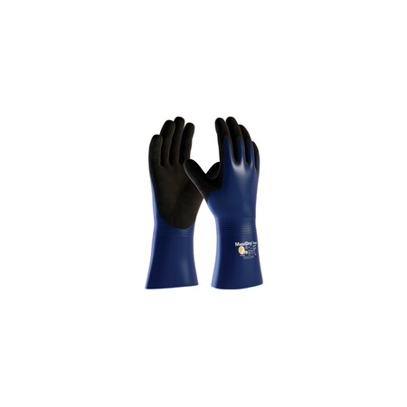 Pip MAXIDRY PLUS, NYLON/LYCRA LINERBL./BLK. NITRILE, FULL COAT, PK 72 56-530/XL